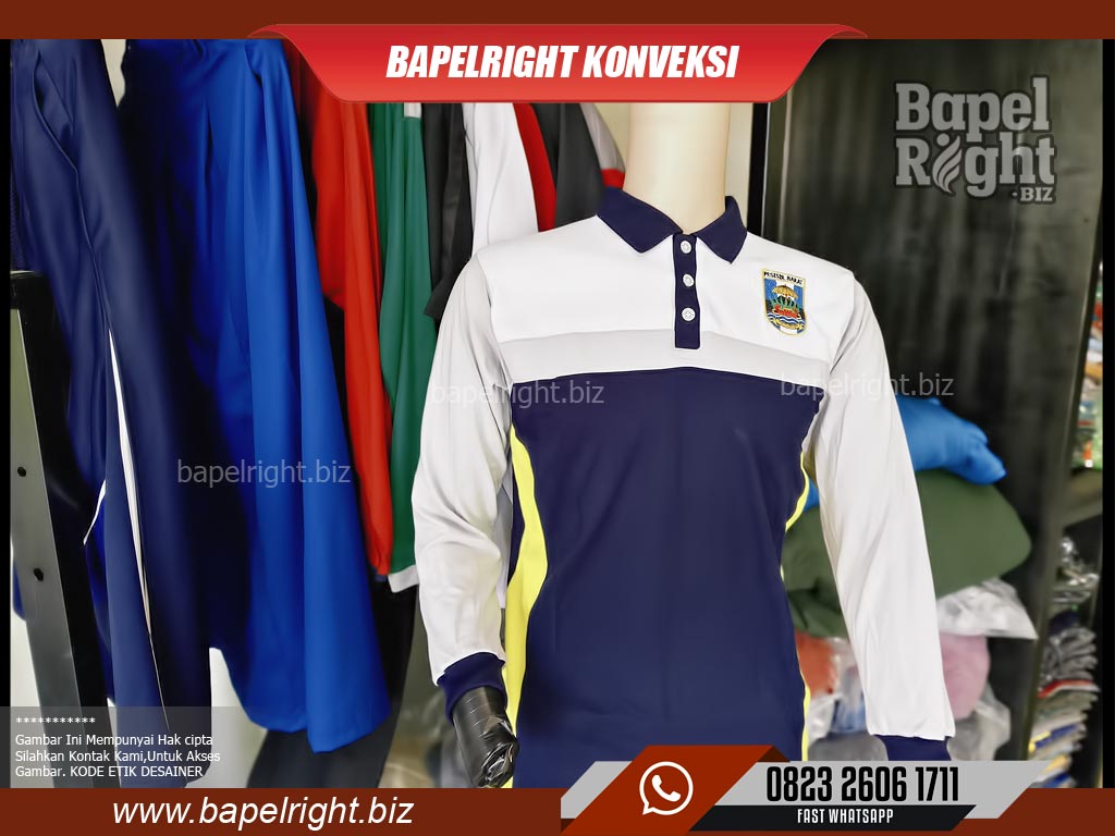 Warna Baju Kaos Seragam Lengan Panjang